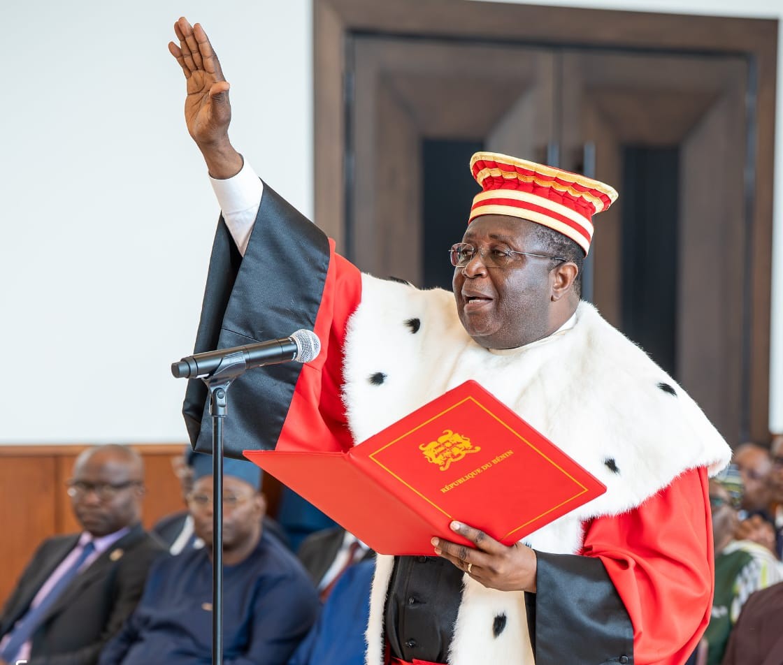 Prestation de serment du Président de la La Cour suprême du Bénin