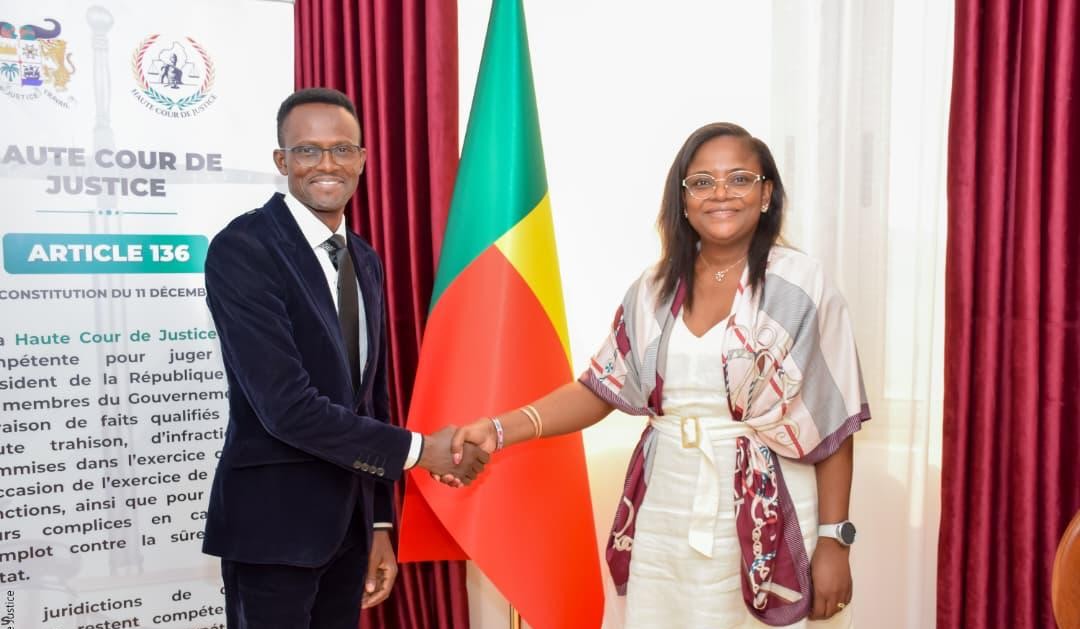 Audience à la Présidence de la Haute Cour de Justice : échanges sur les perspectives post-doctorales