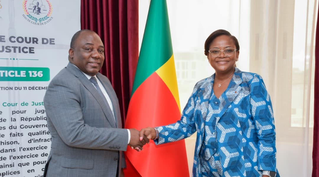 Audience institutionnelle : la Présidence de la République gabonaise à la Haute Cour de Justice