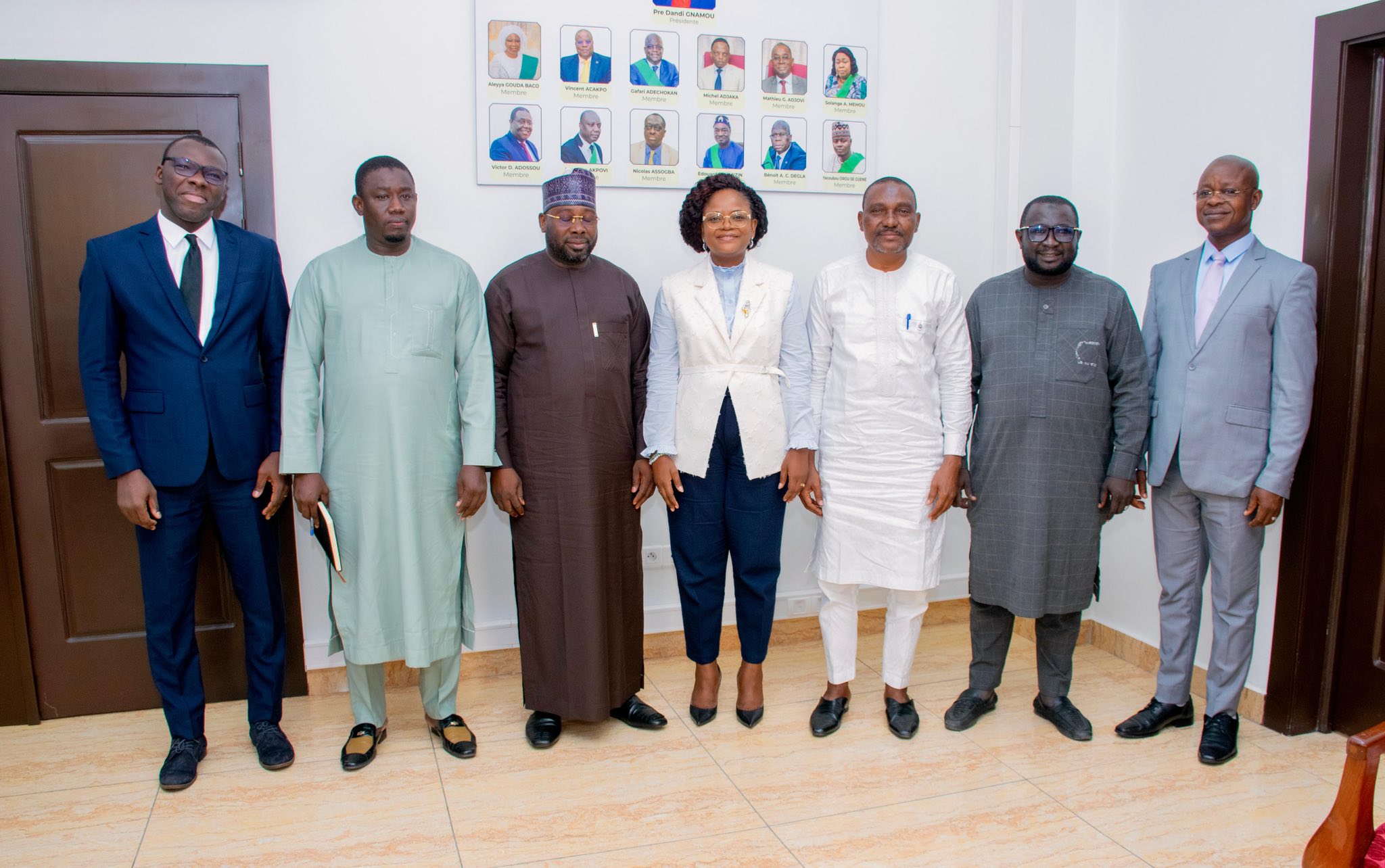 Audience avec une délégation du Haut Conseil des Nigériens au Bénin (HCNB)