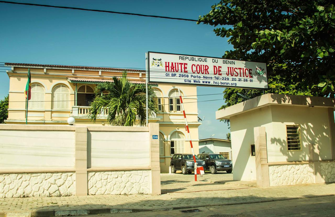 Présentation de la Haute Cour de Justice